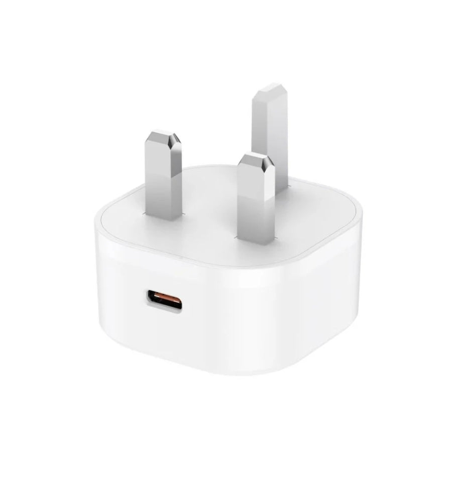 Budi 20W Type C Compact Home Fast Charge UK Plug PD