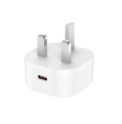 Budi 20W Type C Compact Home Fast Charge UK Plug PD