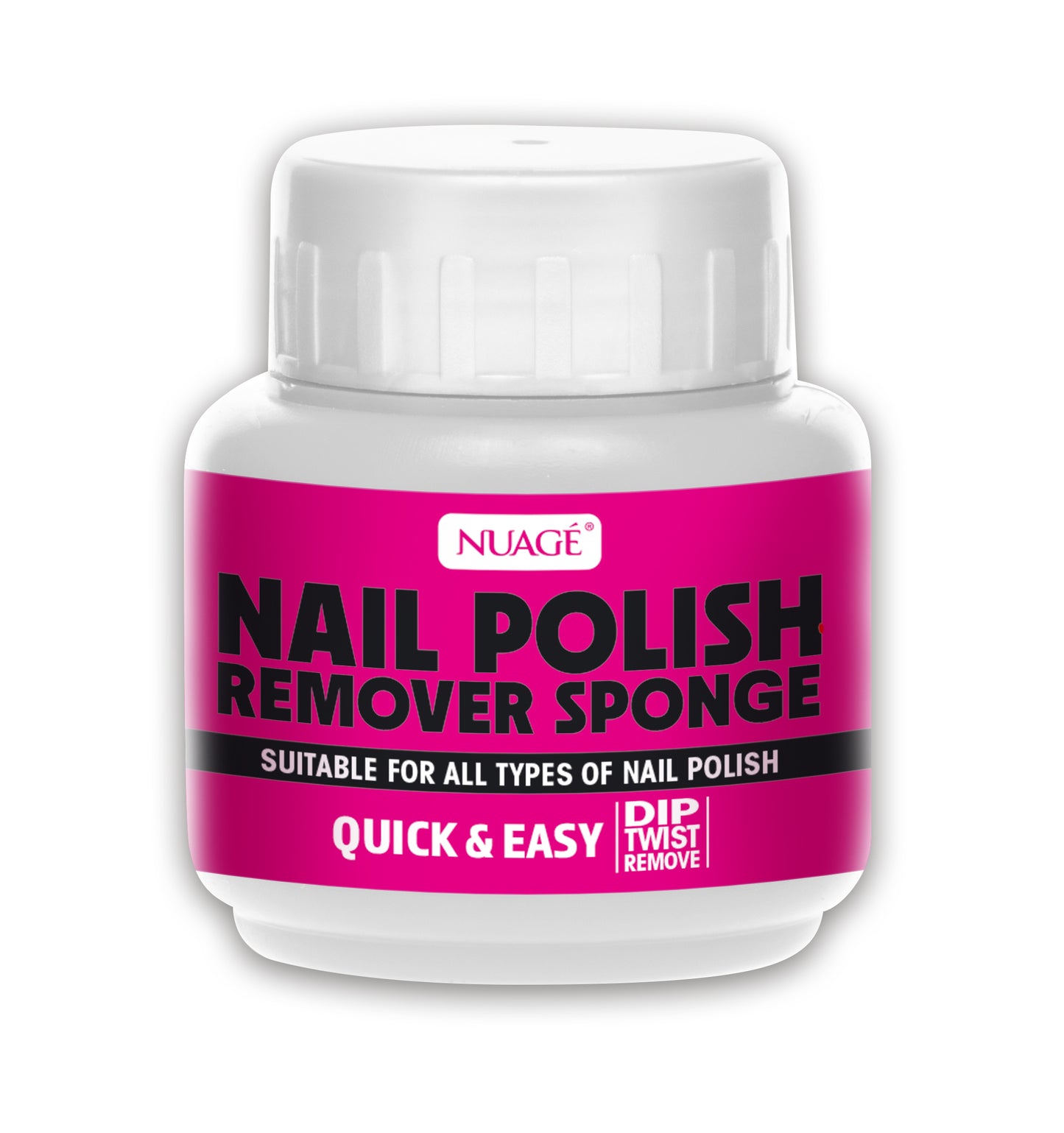 Éponge dissolvante pour vernis à ongles en gel Nauge