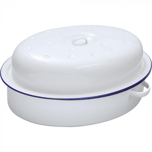 Rôtissoire ovale en émail Falcon 26cm