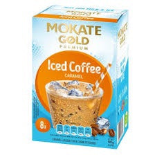 Sachets de café glacé instantané Mokate Caramel (8)