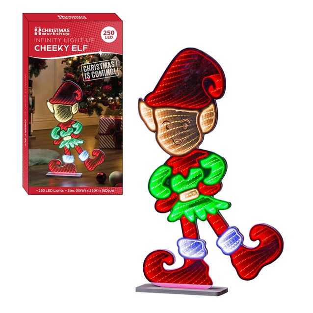 The Christmas Workshop Elf Infinity Light