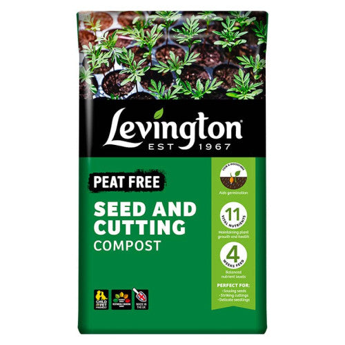 Terreau sans tourbe Levington pour semis et bouturage - 20L
