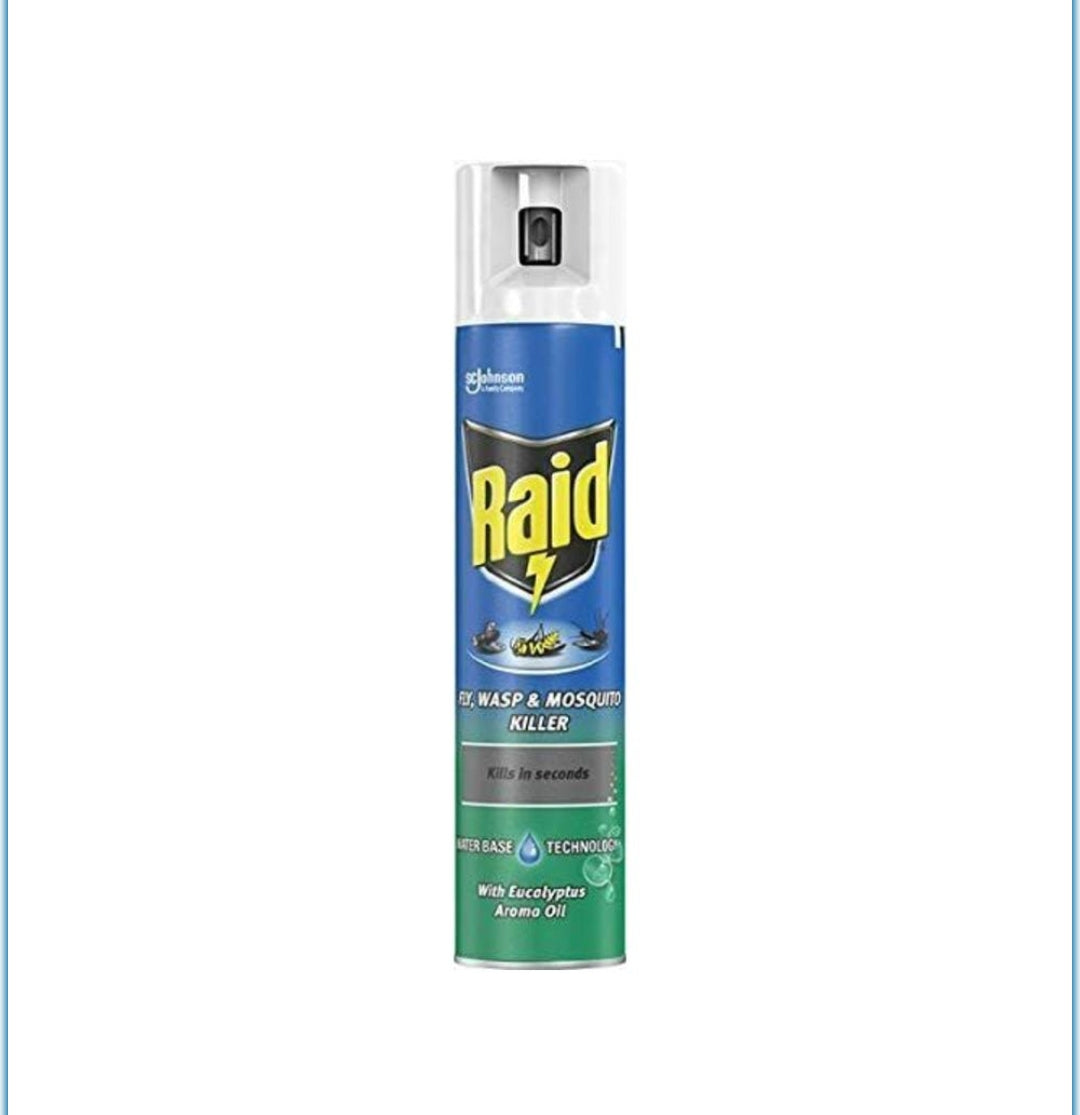 Raid Protector Fly Wasps and Mosquito Killer 300ml