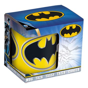 CERAMIC MUG 325 ML IN GIFT BOX BATMAN LOGO