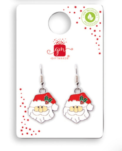 Boucles d'oreilles de Noël 3 modèles