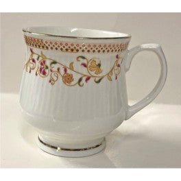 Mug en porcelaine Windsor Floral Dove « Espresso »