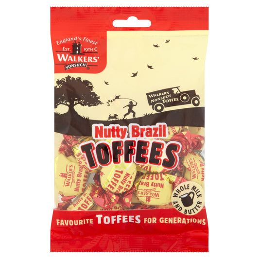 Caramels aux noix du Brésil Walker's Nonsuch - Sachet 150g