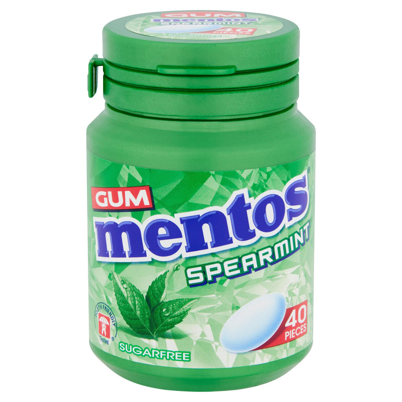 Mentos Gum Spearmint Sugar Free -40 Pieces