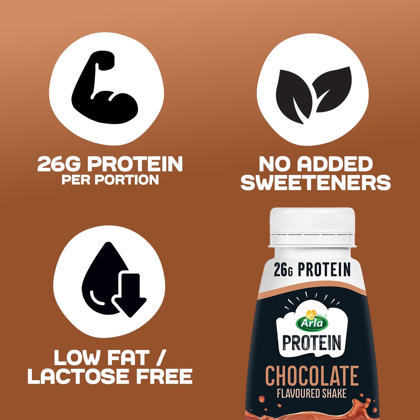 Arla Protein Chocolate Shake 482ml