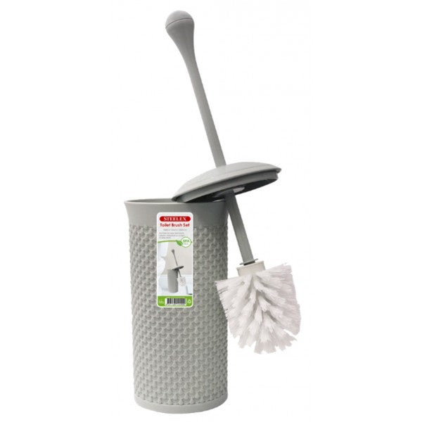 Steelex Grey Toilet Brush Set
