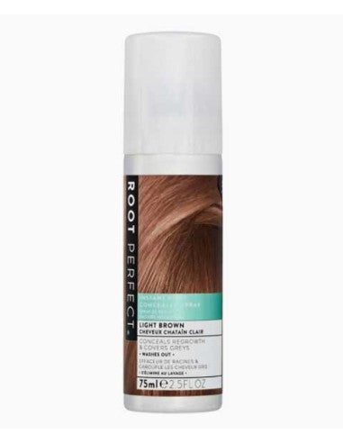Root Perfect Spray Camouflage Racines Instantané Châtain Clair 75ml