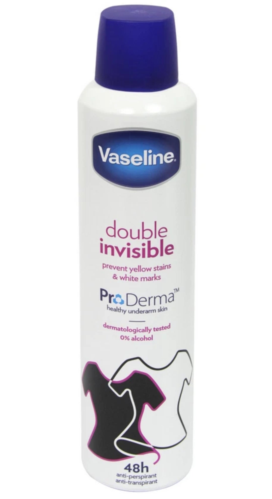 Vaseline Double Invisible 48H Pro Derma for Women Anti-Perspirant 250ml