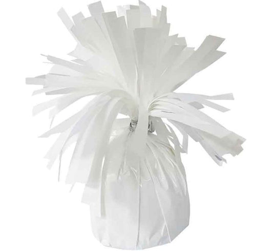 WHITE FOIL BALLOON WEIGHT