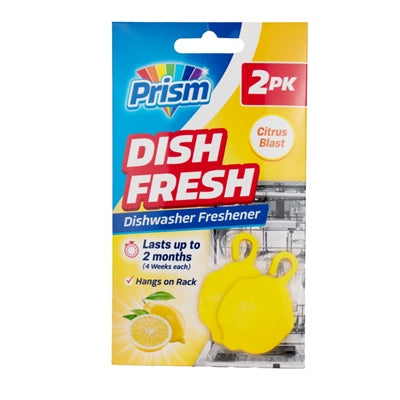 Prism Lemon Dishwasher Freshener 2pk