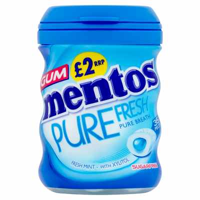 Mentos 35 Chewing-gum Pure Fresh Menthe Forte 70g