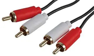 AV LINK 3,0 m 3x fiches RCA PHONO vers 3x fiches RCA PHONO