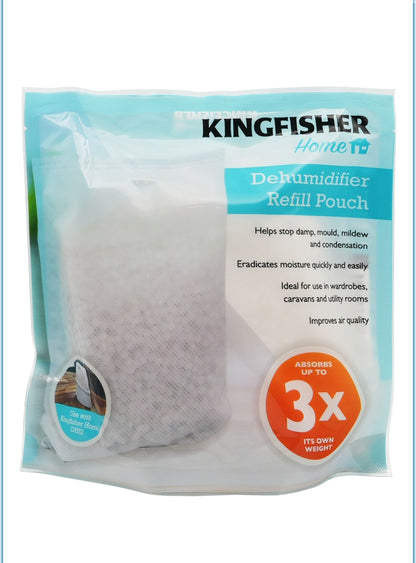 KINGFISHER DEHUMIDIFIER INTERIOR REFILL POUCH 450g