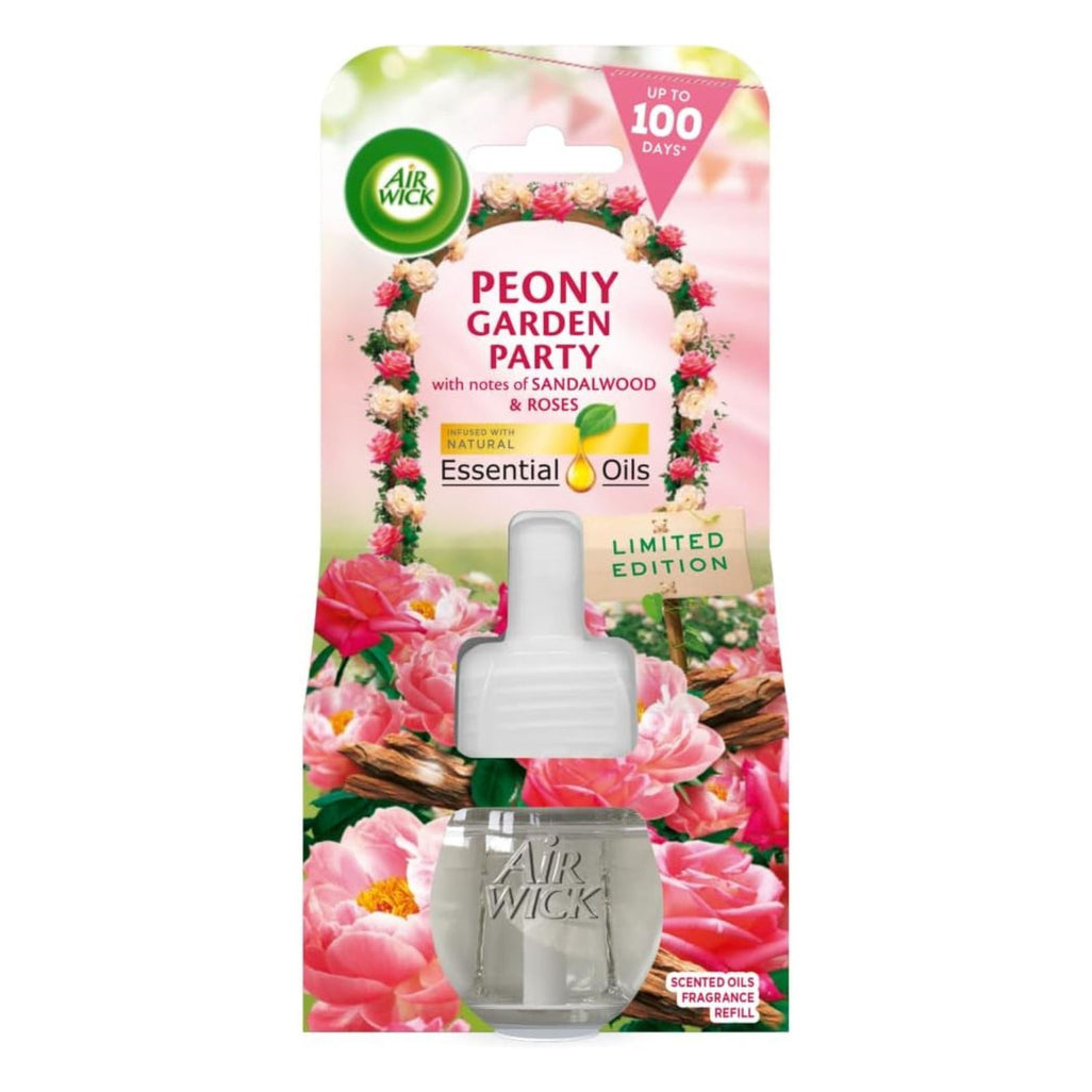 Recharges de désodorisant électrique Air Wick Peony Garden Party 19 ml