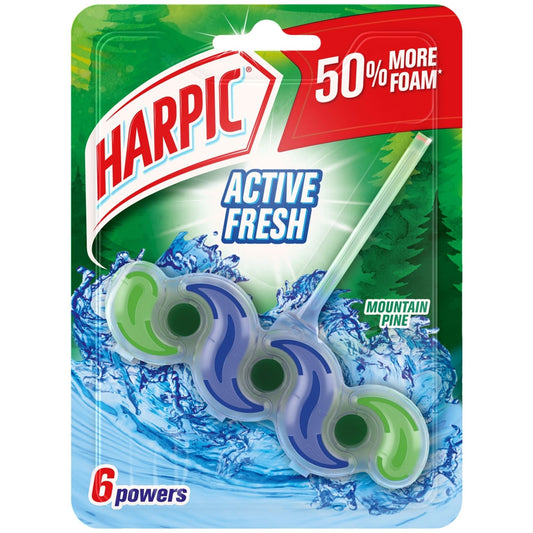 Harpic Bloc de Jantes Fraîcheur Active Pin des Montagnes 35g