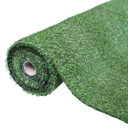 30mm 4mx1m Artificial Grass - Dark Green