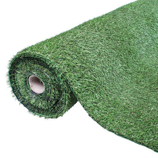 30mm 4mx1m Artificial Grass - Dark Green