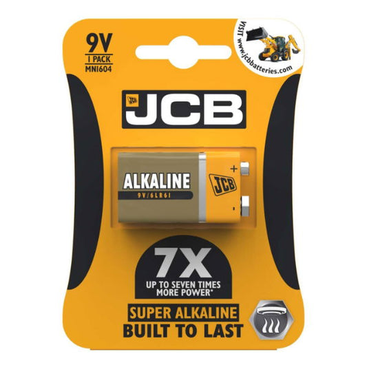 Pile alcaline JCB 9V