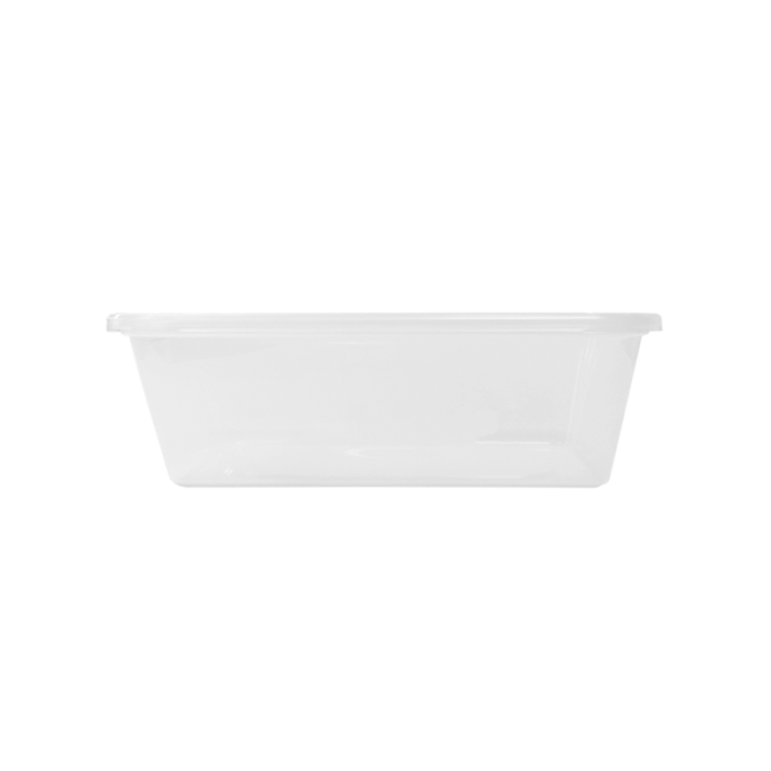 Satco Plastic Microwave Containers with Lid 500ml Pk25
