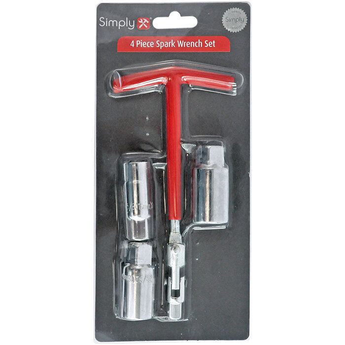 Simply Tools 4 Piece Spark Plug Wrench Set