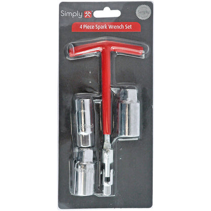 Simply Tools 4 Piece Spark Plug Wrench Set