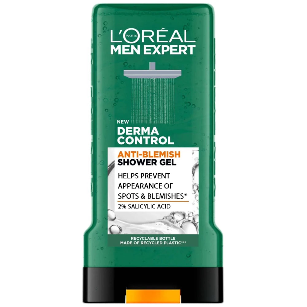 Gel douche L'Oréal Men Expert Derma Control 300 ml