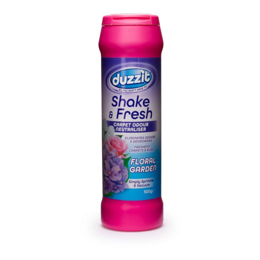 Duzzit Shake & Fresh - Désodorisant pour Tapis - Jardin Floral - 500G