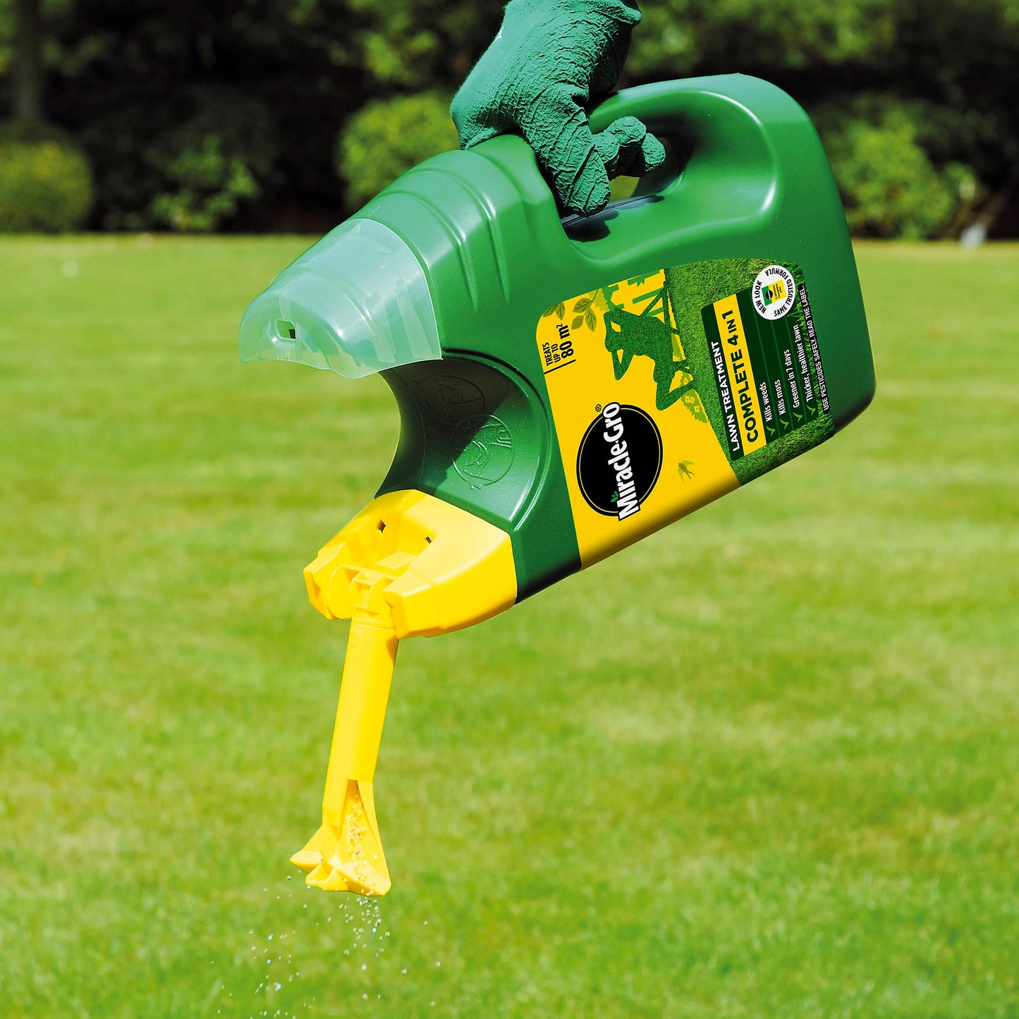 Miracle-Gro Complete 4in1 Lawn treatment with Spout 80m² 2.8kg
