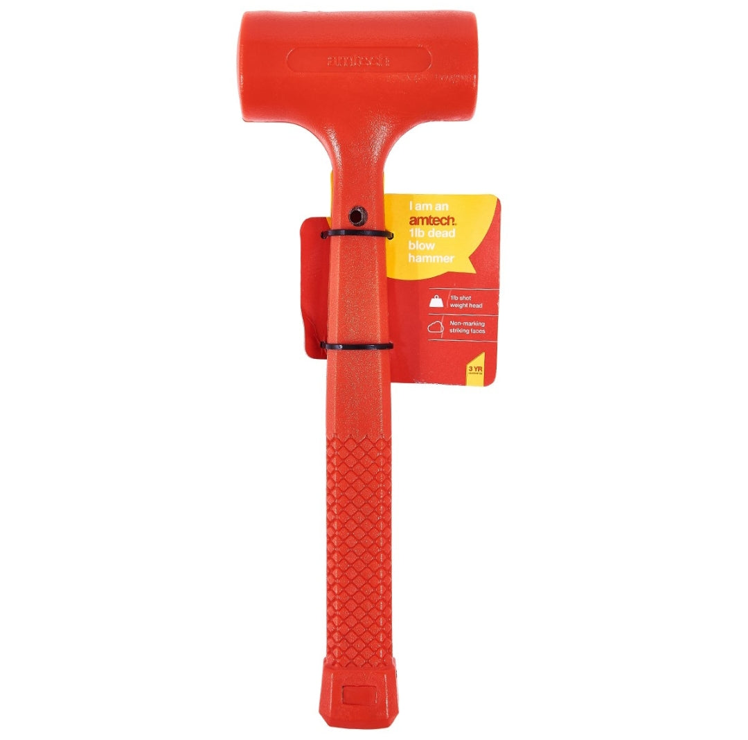 Amtech 1lb (0.45kg) Dead blow hammer