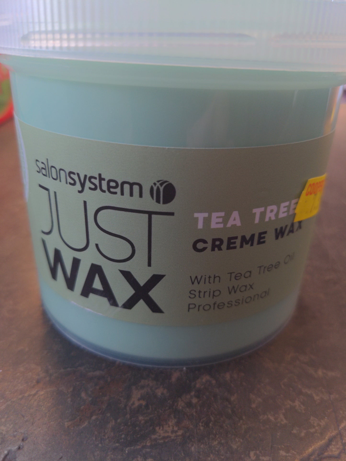 Cire crème à l'arbre à thé Salonsystem