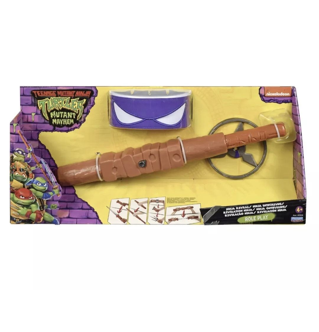 Les Tortues Ninja Mutantes Mayhem : La Lance Bo Transformable de Donatello