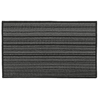 Jvl Arona Indoor Washable Mat 50x80cm Black, Brown