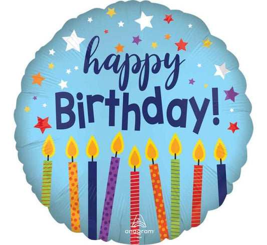 18in HAPPY BIRTHDAY CELEBRATE FOIL BALLOON
