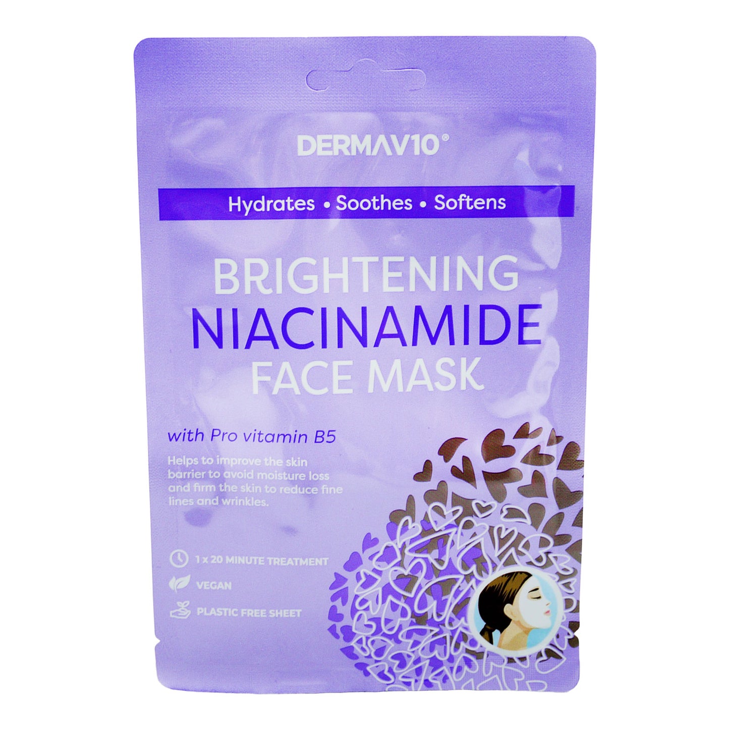 DERMA SHEET MASK V10 NIACINAMIDE