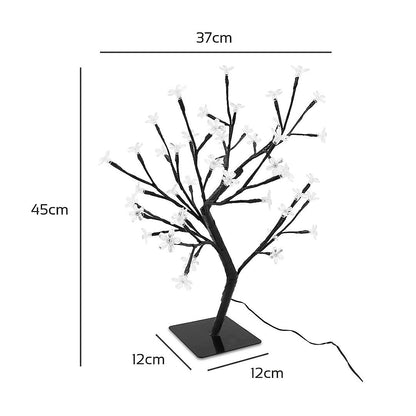 The Christmas Workshop 76430 45cm Multi-Coloured LED Blossom Tree