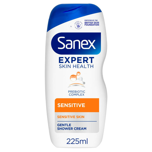 Sanex 225 ml Expert Peau Saine Gel Douche Corps Peaux Sensibles