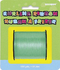 UNIQUE Curling Balloon Ribbon Emerald GreenRoll 100 Yard 91.4mx5mm
