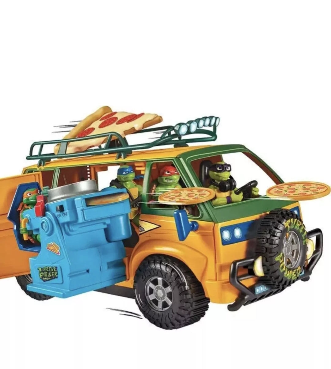 TMNT Mutant Mayhem Toy - PizzaFire Van
