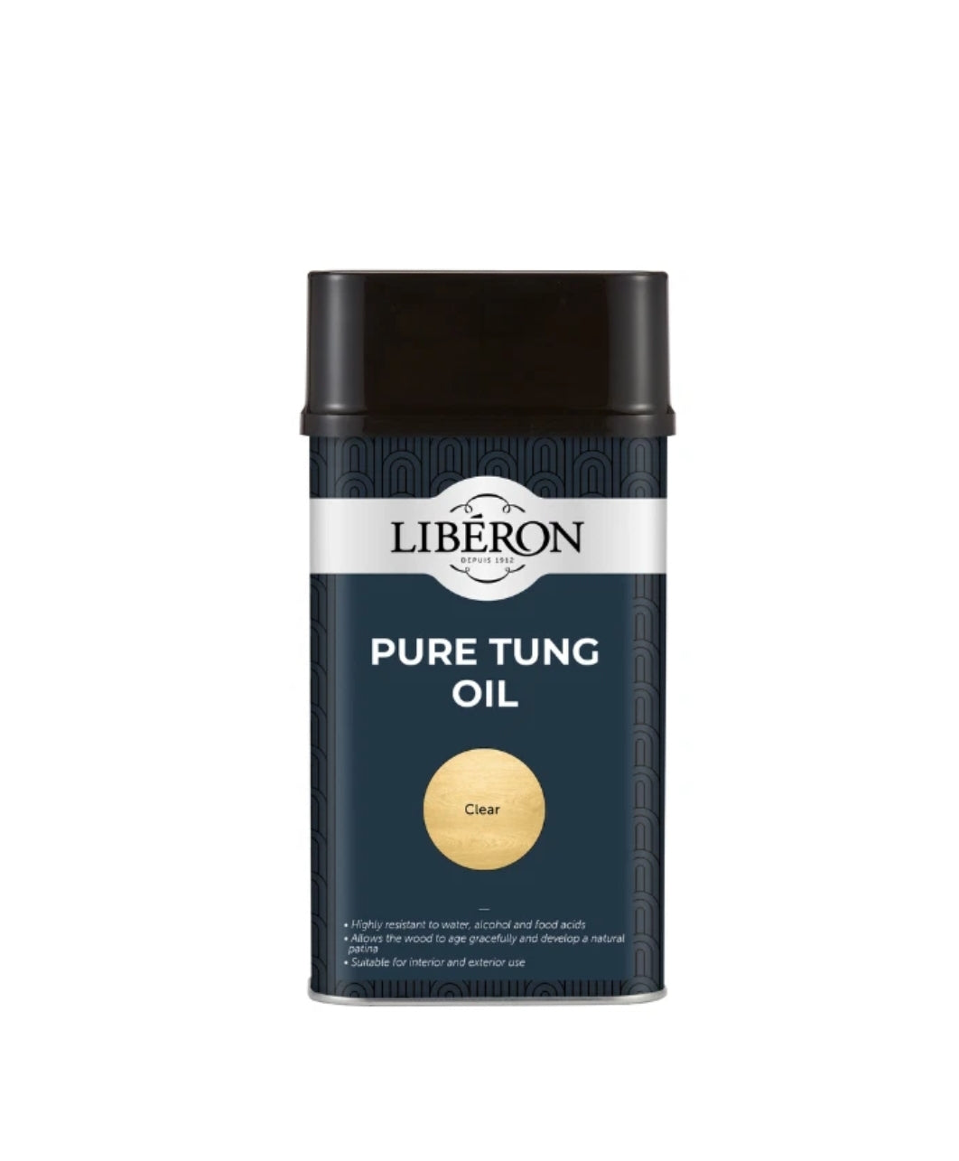 Liberon Tung Oil - Interior and Exterior Natural Wood Oil  -250ml Clear