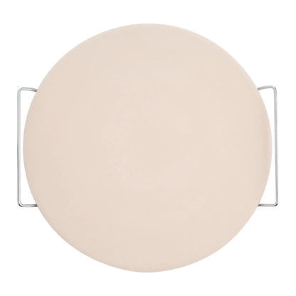 Typhoon World Foods 13" Pizza Stone With Serving Rack