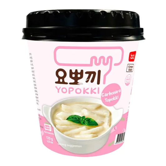 Young Poong Yopokki Instant Cup Topokki - Carbonara Flavour 120g