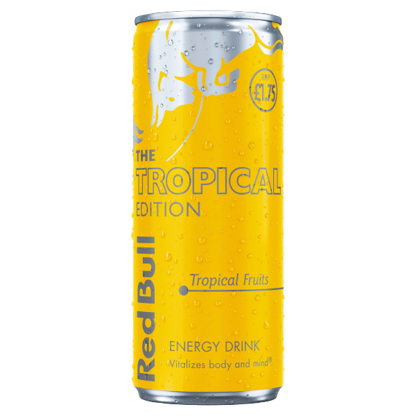 Red Bull Tropical Edition Boisson Énergisante 250ml PM 1,75 £