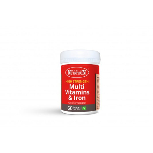 BASIC NUTRITION MULTIVITAMINES & FER COMPRIMÉS 60