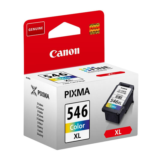 Canon CL-546XL High Capacity Tri-Colour Ink Cartridge