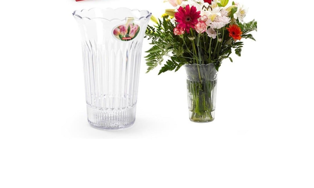 PlasticForte Dahlia Plastic Vase 15cm